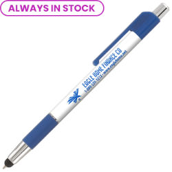 Customized Design Wrap Colorama Stylus Pen with Color Grip