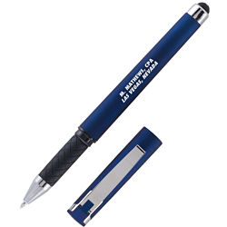 Customized Elite Soft Touch Hughes Gel Stylus Pen