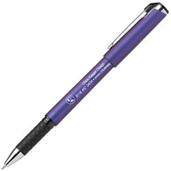 Customized Iridescent Soft Touch Hughes Gel Pen