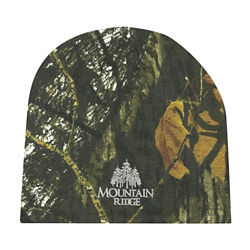 Customized Realtree and Mossy Oak Camouflage Beanie