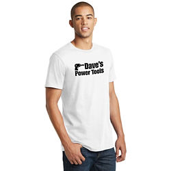 Customized District Young Men's The Concert Tee-Wht