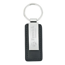 Customized Leatherette Key Tag