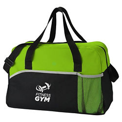 FANTAZIO Sports Duffle Bag Watercolor Koi Fish Sport Gym Bag 