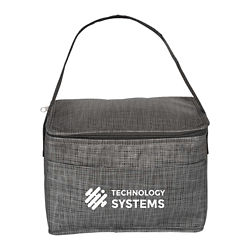 Customized Insulated Grayson Cooler Lunch Bag - Front Pocket