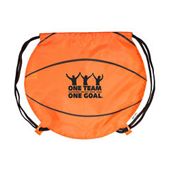 Customized GameTime!® Basketball Drawstring Backpack
