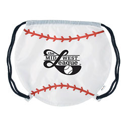 Customized GameTime!® Baseball Drawstring Backpack