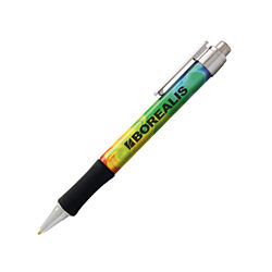 Customized Design Wrap Chrome Contour Pen