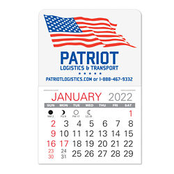 Customized Value Stick Calendar - Patriotic