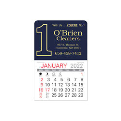 Customized Value Stick Calendar - Number One