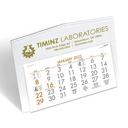 Customized Triumph® Legacy Pocket Desk Calendar