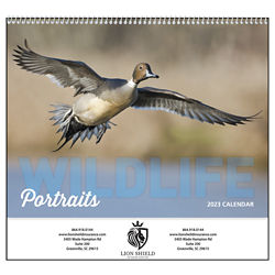 Customized Good Value™ Wildlife Portraits Calendar (Spiral)