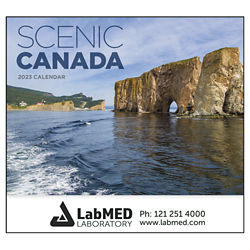 Customized Good Value™ Scenic Canada Calendar (Stapled)