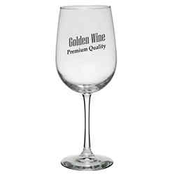 Customized Tall Wine Glass - 19 oz