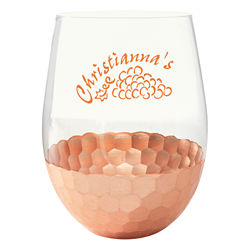 Customized 18 oz. Florence Stemless Wine Glass