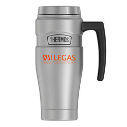 Customized 16 oz. Thermos® Stainless King™ Travel Mug with Handle