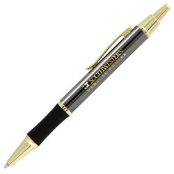 Customized Engraved Excel Pen with Gold Trim