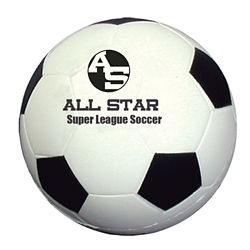 Customized Soccer Ball Shape Stress Reliever