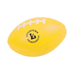 Customized Small Football Stress Reliever - 3 1/2