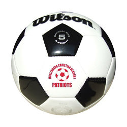 Customized Wilson® Premium Synthetic #5 Leather Soccer Ball