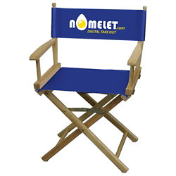 Customized Director Chair Table Height - Full Color