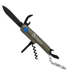 Customized Gunmetal Cambridge 6 Function Pocket Knife