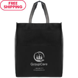 Customized Rayna Tote Bag with Silver Imprint