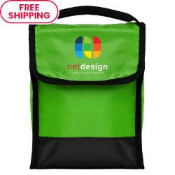 Customized Britebrand™ Tera Foldable Lunch Bag with Front Pocket
