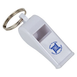 Customized Whistle with Keychain