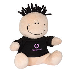 Customized MopToppers® Plush Toy & Screen Cleaner-Boy w/ Shirt