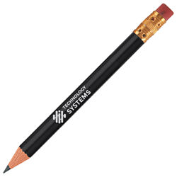Customized Round Golf Pencil with Eraser