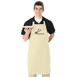 Customized Natural or White Butcher Apron
