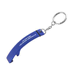 Customized Metal Bottle Opener with Keychain