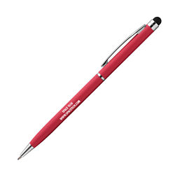 Customized Bright Soft Touch Falon Stylus Pen