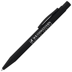 Customized Black Soft Touch Arlington Pen