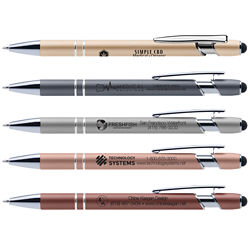 Customized Engraved Mineral Alpha Soft Touch Stylus Pen