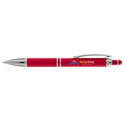 Customized Soft Touch Diamond Grip Stylus Pen - Full Colour
