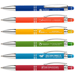 Customized Bright Soft Touch Diamond Stylus Gelebration™ Gel Pen