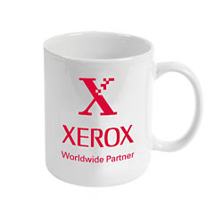 Customized 11 oz. White Ceramic Coffee Mug