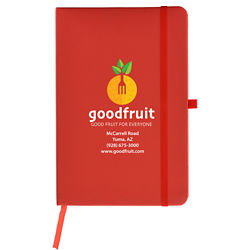 Customized Full Colour Inkjet 5''x8'' Soft Touch Cate Notebook