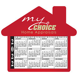 Customized 20 mil House-Shaped Calendar Magnet