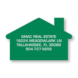 Customized BIC® 20 Mil House Shape Magnet