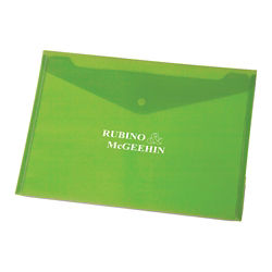 Customized Snap-It Translucent Envelope