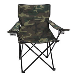 Customized Camo Folding Chair with Carrying Bag