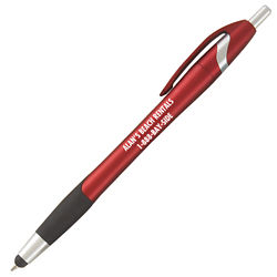 Customized Metallic Cirrus Stylus Pen with Grip