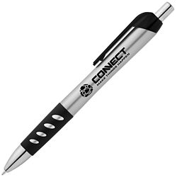 Customized Silver DynaGrip Pen