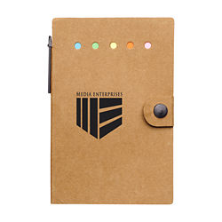 Customized Small Snap Notebook with Desk Essentials