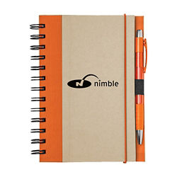 Customized Recycled Color Spine Spiral Notebook Set 