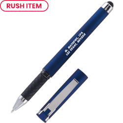 Customized Elite Soft Touch Hughes Gel Stylus Pen
