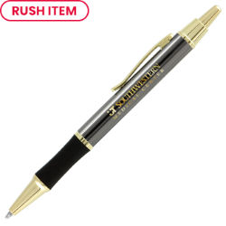 Customized Engraved Excel Pen with Gold Trim