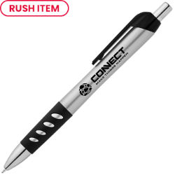 Customized Silver DynaGrip Pen
